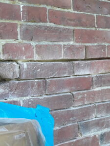June 27, 2025 – Masonry cut out