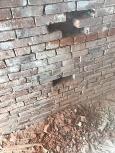East wall, July 7, 2025