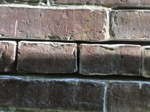July 15, 2025 Degraded mortar is being removed